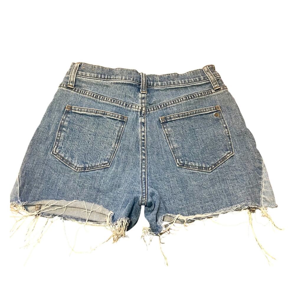 Madewell Denim Shorts Contrast Size 26 Womens - Picture 4 of 6